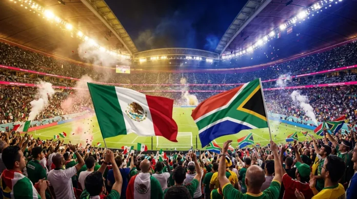 Mexique contre Afrique du Sud lors du match d'ouverture de la Coupe du Monde 2026