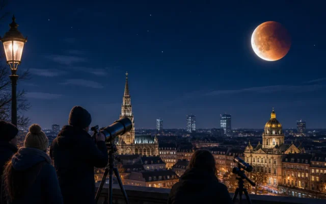 Éclipse lunaire du 28 août 2026 en Belgique : horaires et observation