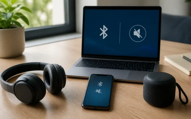 Bluetooth connecté mais aucun son : 10 solutions téléphone et PC