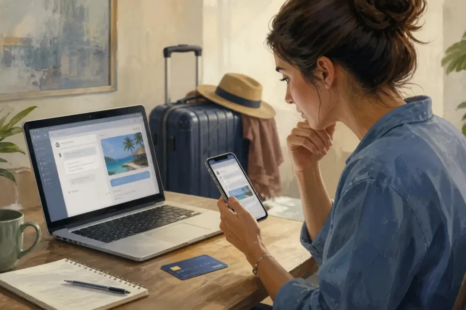Holiday booking payment outside the platform: should you pay?