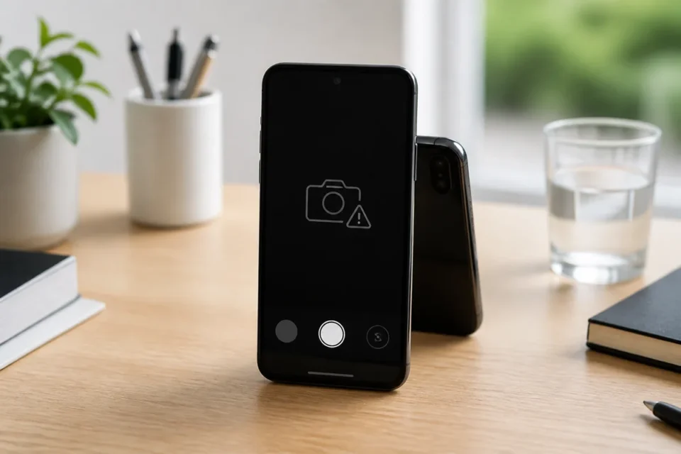 Phone camera shows a black screen: 10 fixes for Android and iPhone