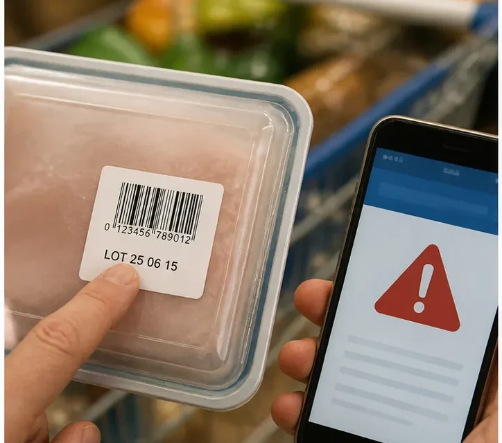 CFIA food recall: how to find the UPC, lot code and date