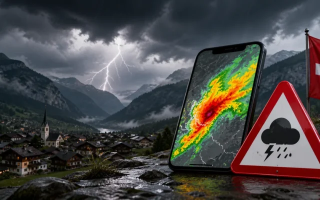 MeteoSchweiz Warnungen: Karte, App und Gefahrenstufen richtig lesen