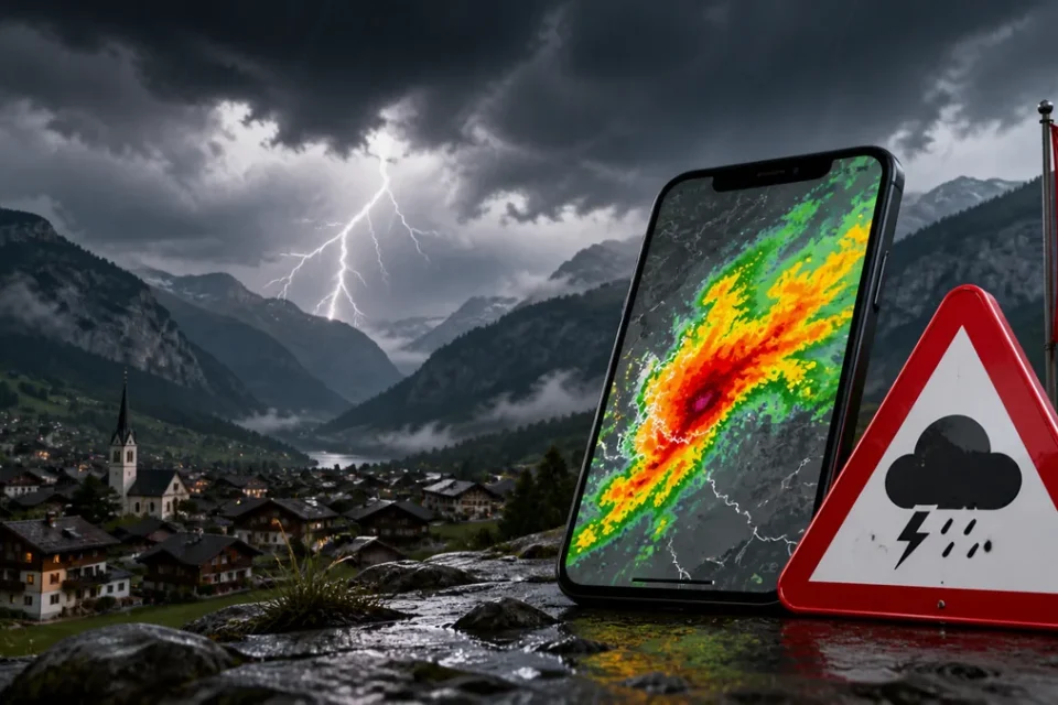 MeteoSchweiz Warnungen: Karte, App und Gefahrenstufen richtig lesen