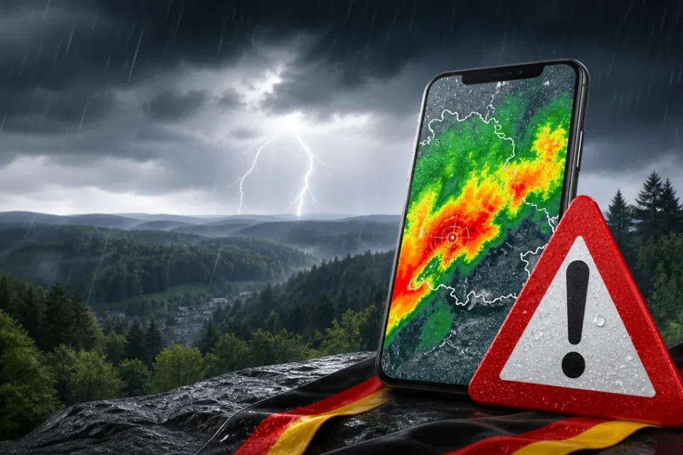 Unwetter im Westerwald: DWD-Warnungen prüfen und richtig handeln