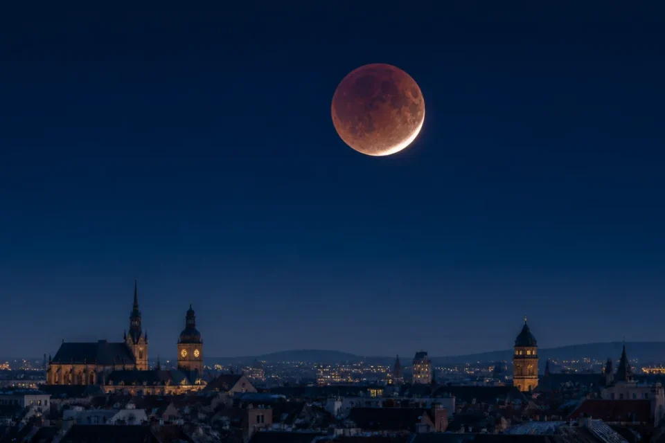 Mondfinsternis am 28. August 2026: Uhrzeit und Sichtbarkeit