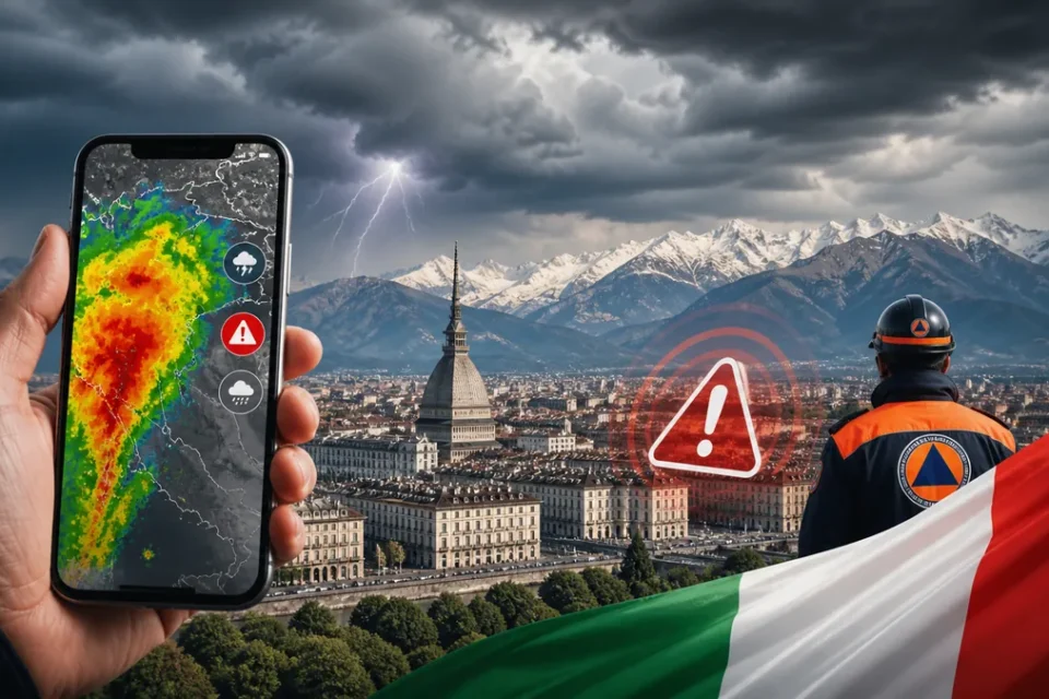 Meteo Piemonte: come leggere allerte ARPA e radar