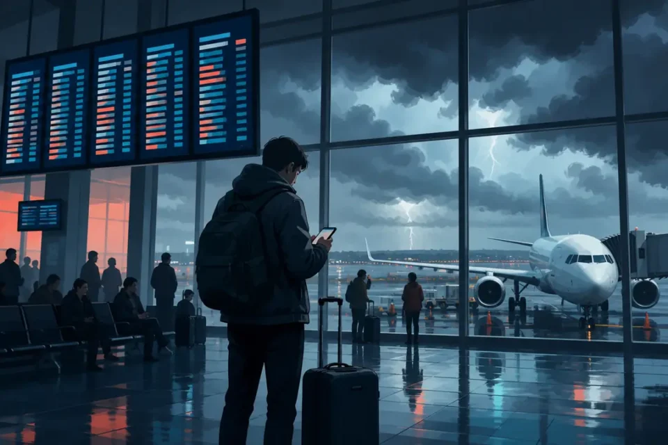 Vol retardé à Chicago O’Hare : les vérifications et démarches à faire immédiatement