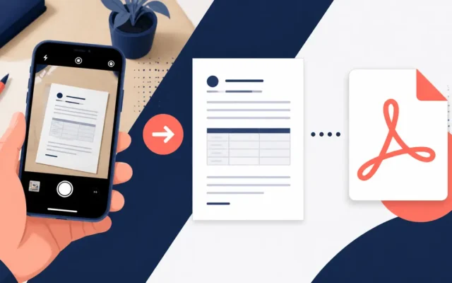 Comment transformer des photos de téléphone en PDF ? La méthode simple et les erreurs à éviter