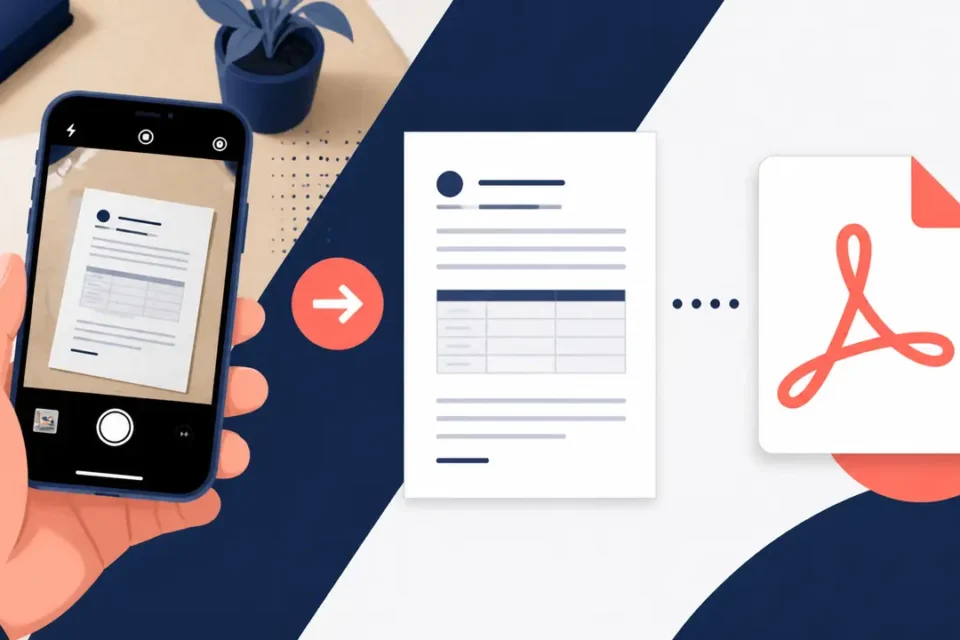 How to turn phone photos into a PDF: a simple method and mistakes to avoid