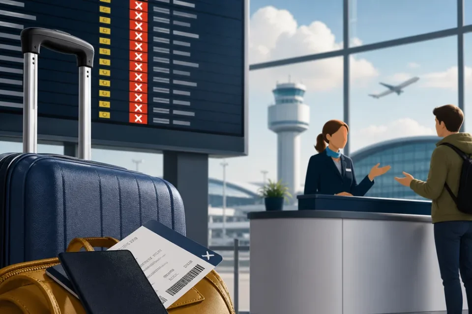 Flight cancelled in the UK: Refund, rerouting and compensation rights