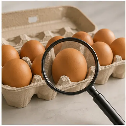 Eggs and salmonella in the US: how to check a recall